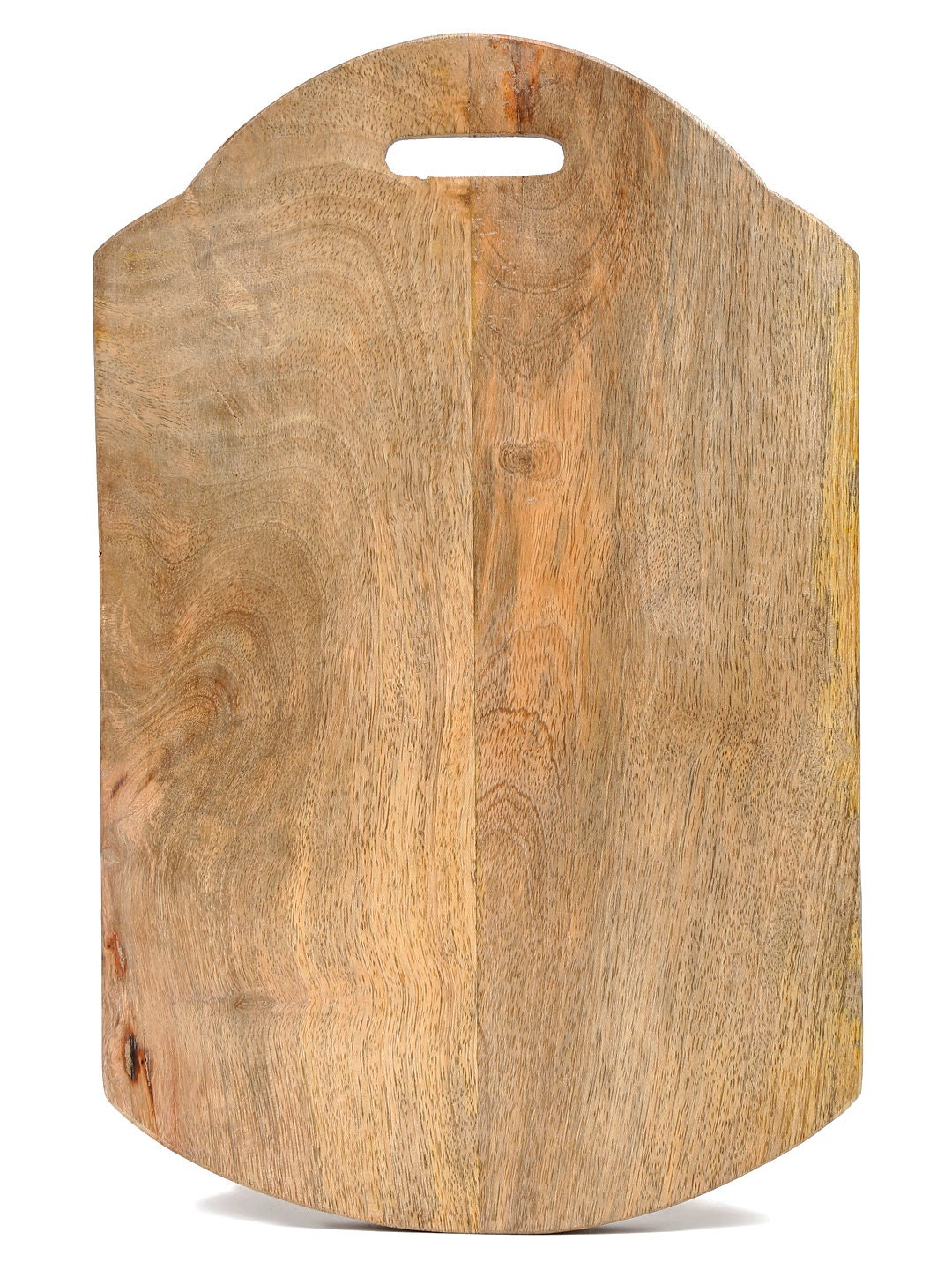 Handmade Mango Wood Chopping Board: Rustic Kitchen Decor (14x9")